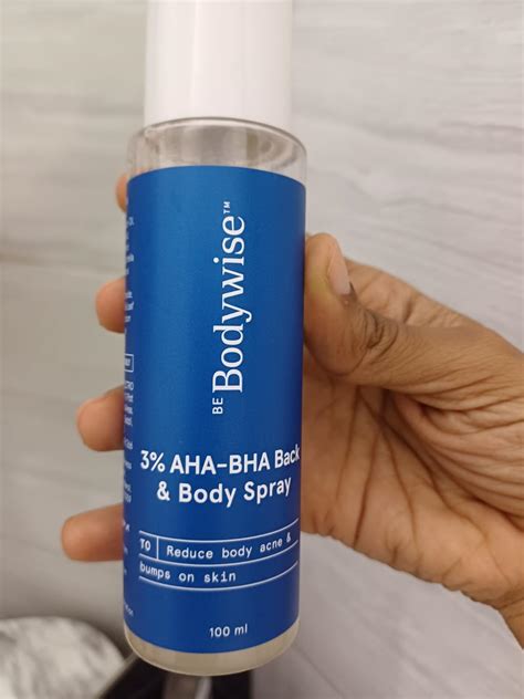 Be Bodywise 3% AHA BHA Back & Body Spray 100ml | For Bacne, Acne ...