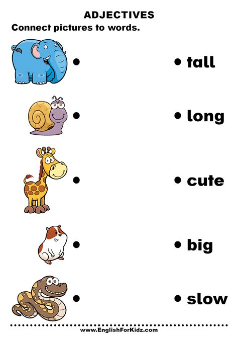 A2Zworksheets:Worksheet of Class-l-Adjectives Worksheet-06 - Worksheets ...