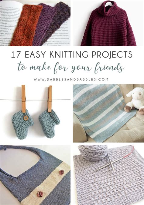 Image result for Easy Knitting Projects