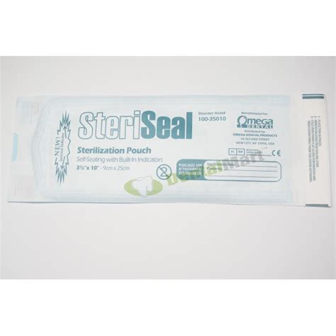 SteriSeal Sterlization Pouches - Dentalmart