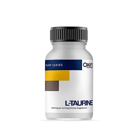 Oxin Nutrition L Taurine 1000mg Capsule Pure Series Imported Taurine ...