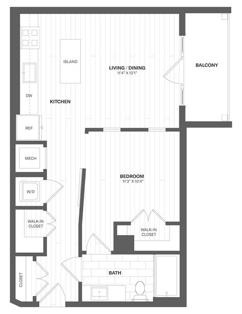 Floor Plans | Luxury Apartments in Baltimore, MD | 250 Mission