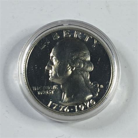 1976-S US Bicentennial Proof Silver Washington Quarter*In Protective ...