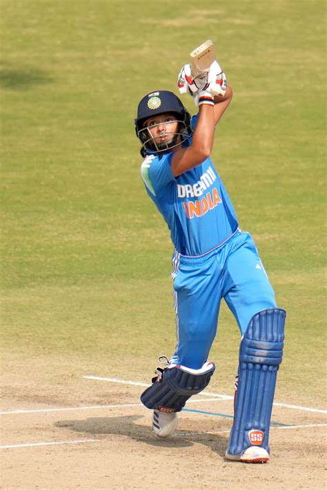 Pratika Rawal's first international century was a 129-ball 154 ...