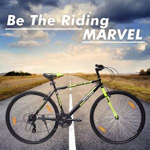 Cyclo India TATA Stryder HYB-100 21 Speed Unisex EF Shifter Nylon Tyre ...