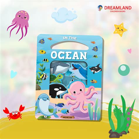 Die Cut Window Board Book - In the Ocean : Children Educational Pictur
