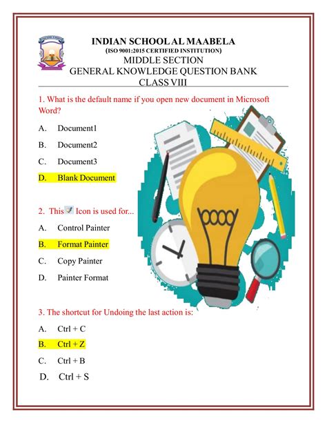 GK QUESTION BANK CLASS VIII 2020-2021 - ggeorgeisam - Page 1 - 58 ...