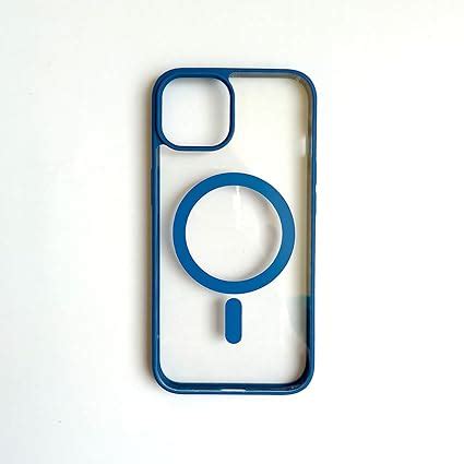 Iphone Magnetic Transparent with Magsafe with metal camera rings and B ...