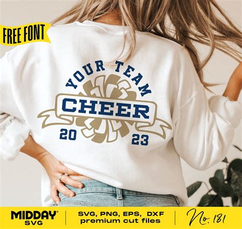 Buy Cheer Team Svg, Png Dxf Eps, Cheerleading Team Shirts, Cheer Coach ...