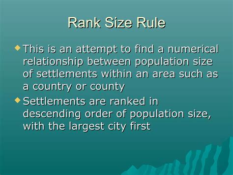 Rank size rule | PPS