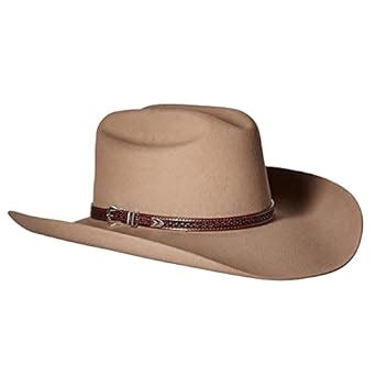 Buy Stetson Marshsll 4-X Wool Cowboy Hat (6 3/4) at Amazon.in
