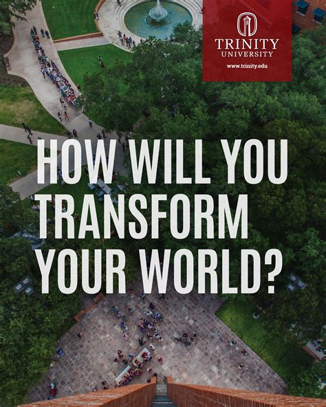 Trinity University Admissions Look Book by Trinity University - Issuu