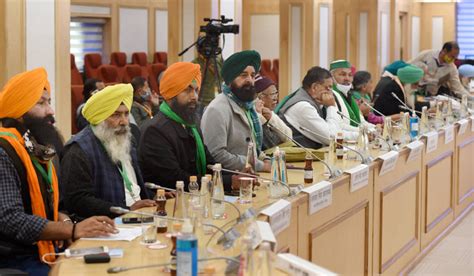 Another govt-farmers meeting ends without any outcome as farmers stick ...