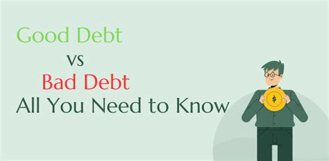 Good Debt vs Bad Debt - All You Need to Know | JSON World