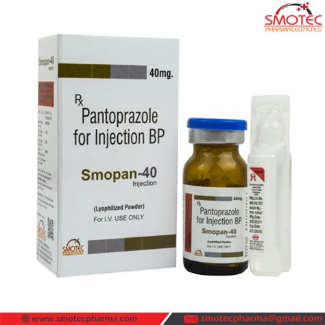 SMOPAN-40 Injection SMOTEC PHARMACEUTICALS