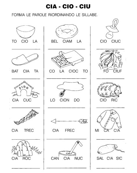 Ciao cio ciu | Ortografia - Primo ciclo | Pinterest | Italian language ...