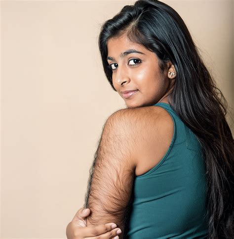 Empowering Hairy Women | Aditi, in her inners, gives a confident ...