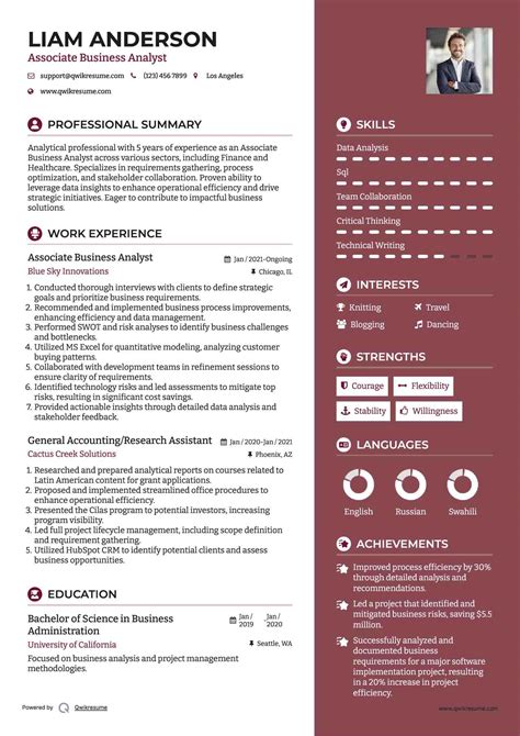 10+ Associate Business Analyst Resume Samples & Templates for 2025