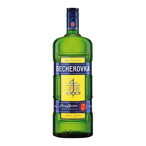 Becherovka Bitter 1l 38% | ExcaliburShop - Online shop with alcohol ...