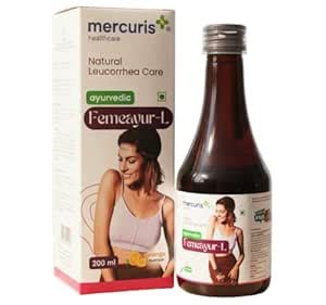 Buy mercuris healthcare Femeayur-L | Ayurvedic Tonic for Leucorrhoea ...