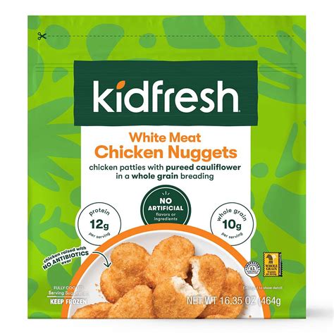 Kidfresh Frozen White Meat Chicken Nuggets - Shop Chicken at H-E-B