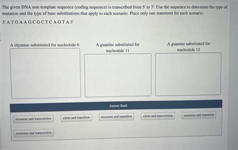 How to List the Complementary Non-Coding DNA Sequence 的图像结果