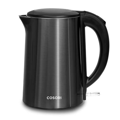 Buy COSORI Electric Kettle Stainless Steel Interior Double Wall, Wide ...