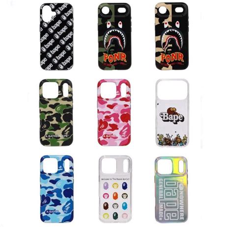 Bape IPhone 17 Air Pro Pro Max Case, Mobile Phones & Gadgets, Mobile ...