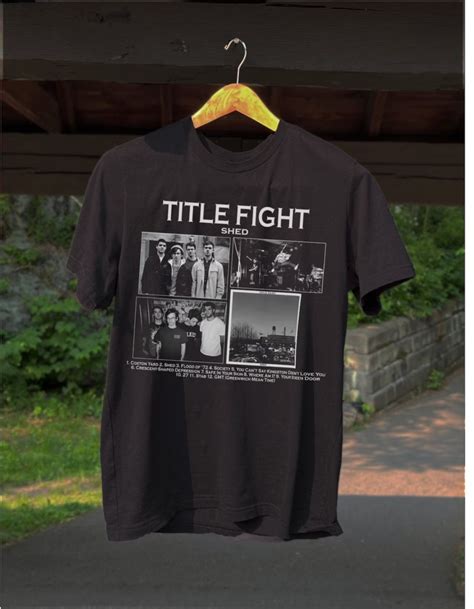 Title Fight Shed Album Shirt, Title Fight Band Shirt, Title Fight T ...