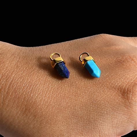 Lapis Pencil Charm | Upcycled Lapis Pencil Charm – REFASH