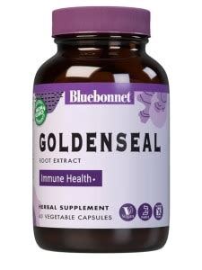 Goldenseal Root Extract - 60 Vegetable Capsules - Bluebonnet Nutrition ...