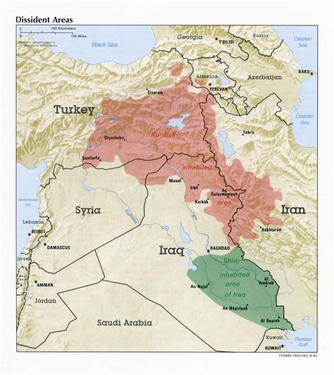 Kurdistan Maps