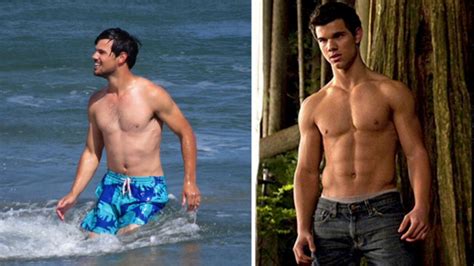Taylor Lautner -- Way Less Abs, But Still Far From Flab