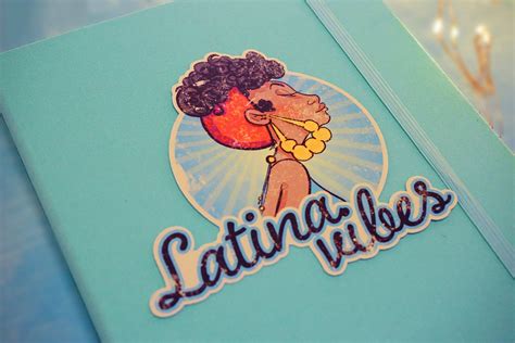 Latina Girl Sticker Latina Power Die Cut Sticker Chicana - Etsy India