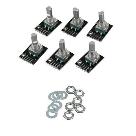 Replacement Rotary Encoder Digital potentiometer For Arduino 6pcs ...