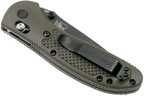 Benchmade Griptilian 551BKOD-S30V OD Green zakmes, Mel Pardue design ...