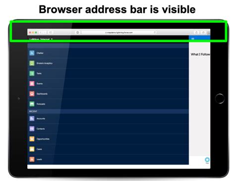 Salesforce モバイル Web 環境の廃止