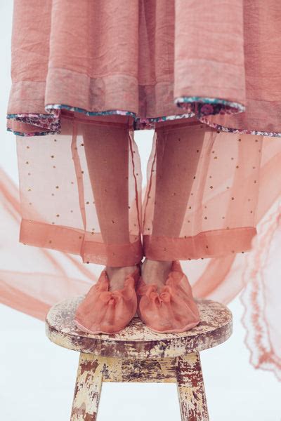 Coral sitara pants – Itr by Khyati Pande