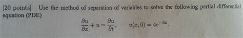 Image result for PDE2 Method of Separation of Variables Solved Examples