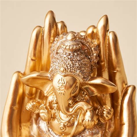 Buy Corsica Tranquil Polyresin Ganesh in Hand Figurine from Corsica by ...