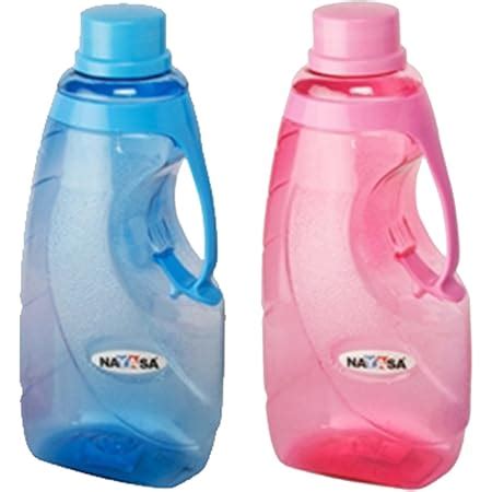 Nayasa Fontana Plastic Water Bottle 1500 ml Set of 3 Blue : Amazon.in ...