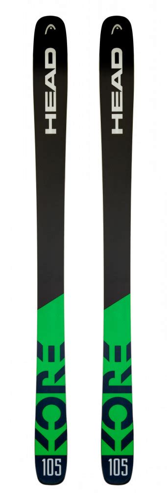 Горные лыжи Head Kore 105 арт. 315429 черный цвет — купить за 23499 руб ...