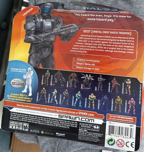 McFarlane Toys Halo 3 Series 2 ODST Orbital Drop Shock Trooper 5 in ...