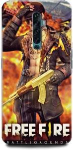 Inditex Back Cover for OPPO Reno2/CPH1907 Freefire, Juego, Gun, Metal ...