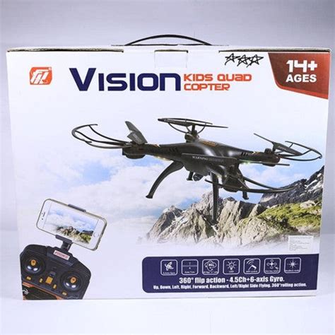 Vision Drone With Wifi Camera & Rc App Control