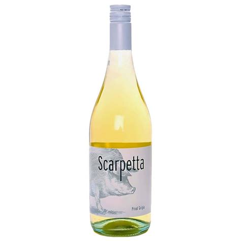 Vino Blanco | Pinot Grigio | Scarpetta Wines – Grape Inside