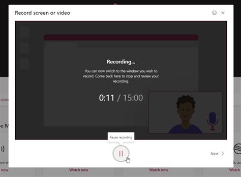 Image result for Microsoft Stream Record Video