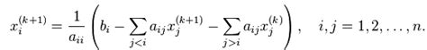 MATLAB Code for Gauss-Seidel Method 的图像结果