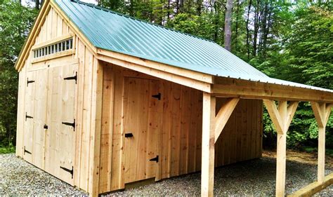 One Bay Garage 14x20 3-Season Pre-Cut Kit | Building a shed, Diy shed ...