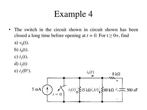 First Order Circuits 的图像结果
